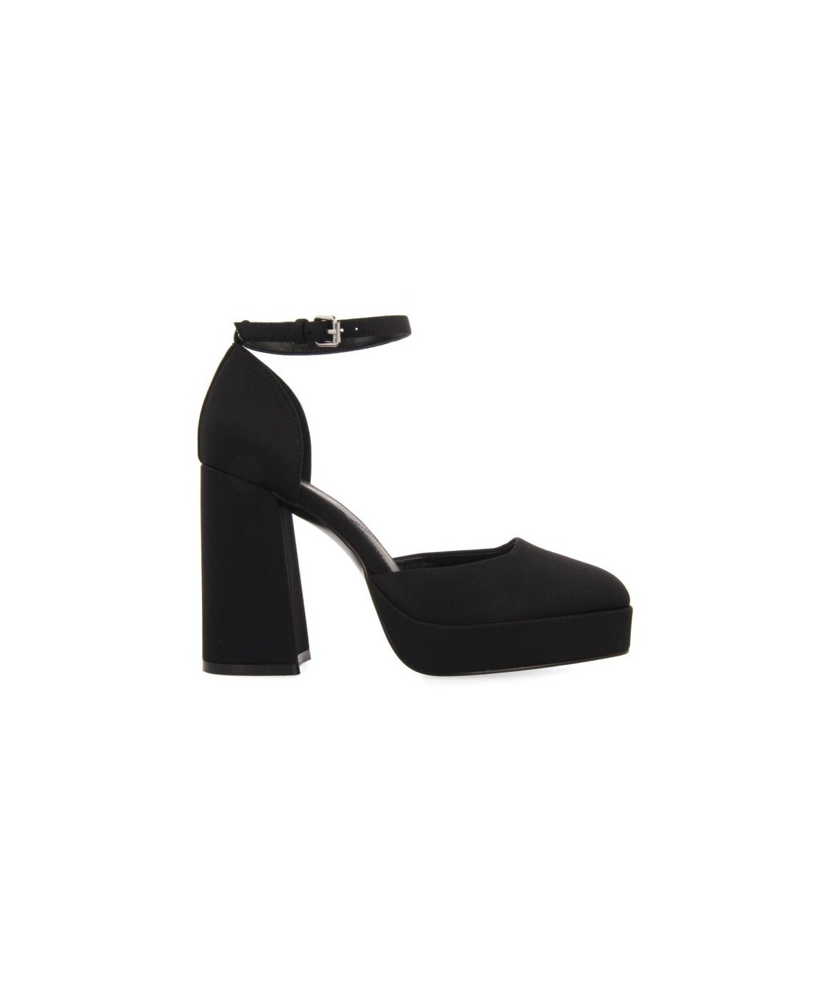 Scarpa hot sale nera tacco